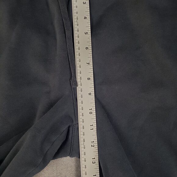 Nike Sweat Shorts Mens XL Black Running Athletic Swoosh Pockets Big Logo - Picture 4 of 9